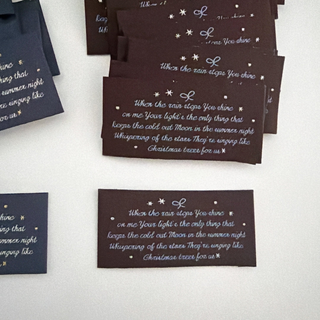 【即納】moonlight letter tag / タグ［TG030］