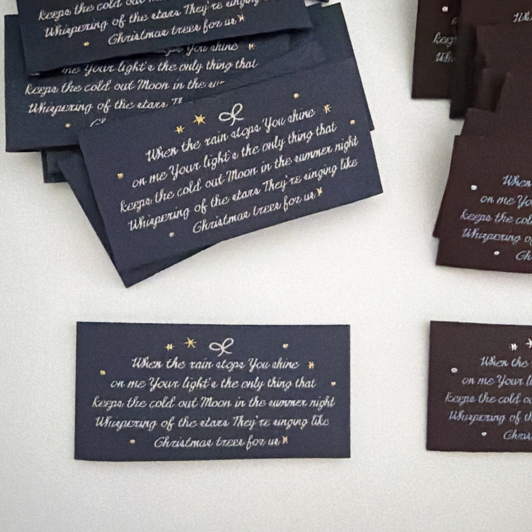 【即納】moonlight letter tag / タグ［TG030］