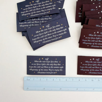 【即納】moonlight letter tag / タグ［TG030］