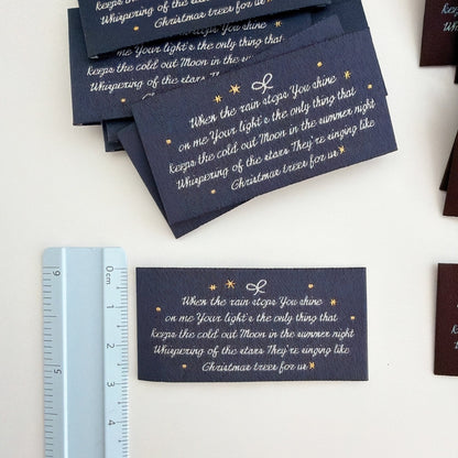 【即納】moonlight letter tag / タグ［TG030］