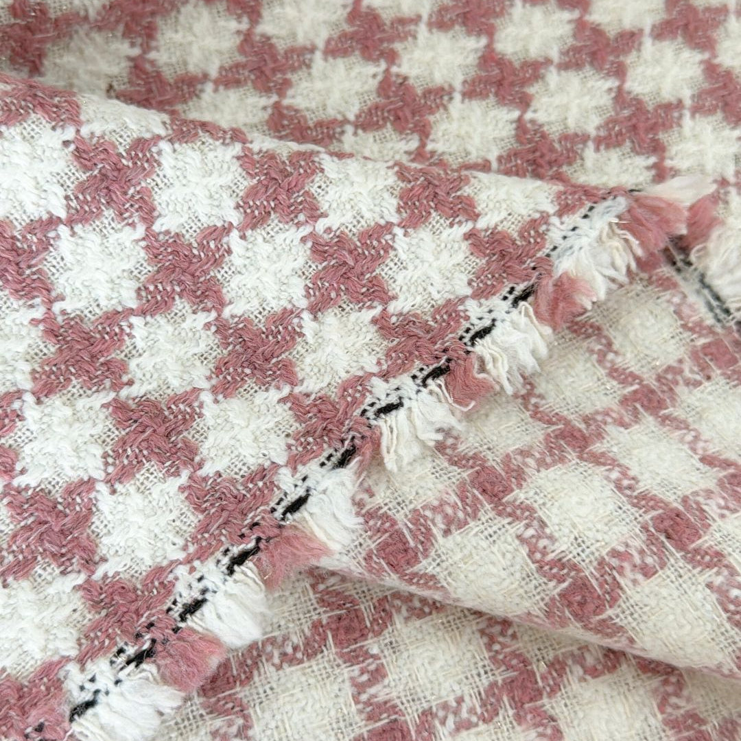 【即納】creamy weave tweed  / ツイード［TW008］