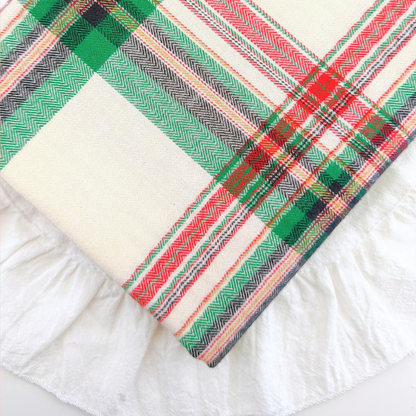 【即納】christmas tartan check / チェック / コットン［CO088］