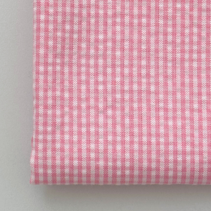 【即納】ripple summer fabric  / コットン / ギンガム / ストライプ［CO006］