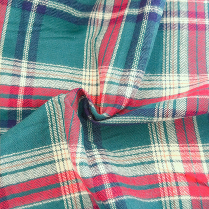 【即納】christmas tartan check / チェック / コットン［CO088］