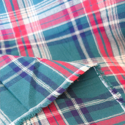 【即納】christmas tartan check / チェック / コットン［CO088］