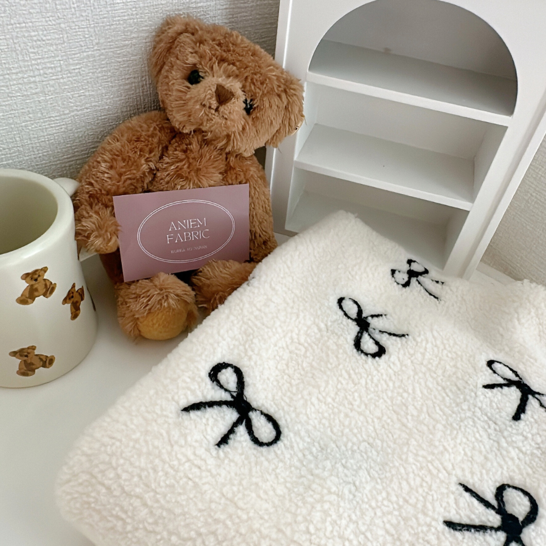 【即納】mofumofu ribbon boa / リボン / ボア［BO002］