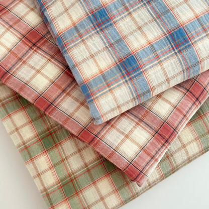 【即納】antique check / コットン / チェック［CO003］