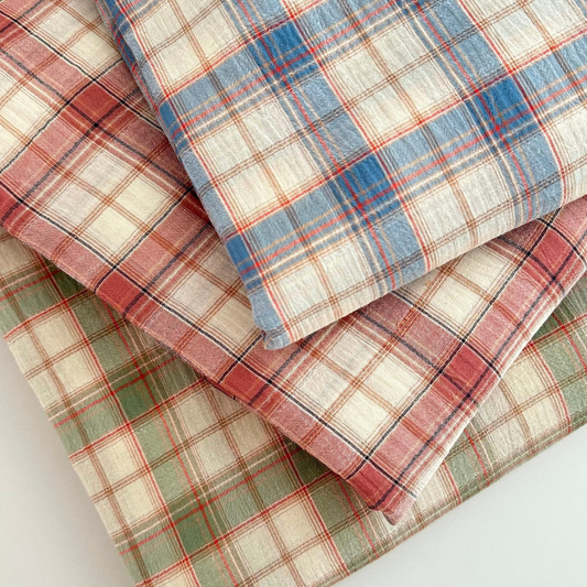 【即納】antique check / コットン / チェック［CO003］