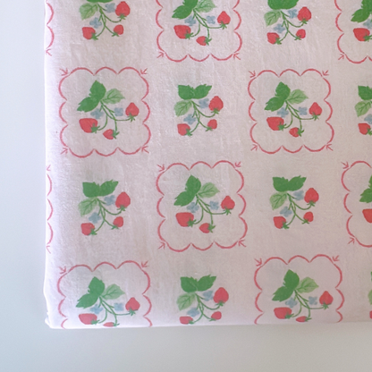 【即納】raspberry quilting / いちご  / キルティングあり＆なし［QU021］