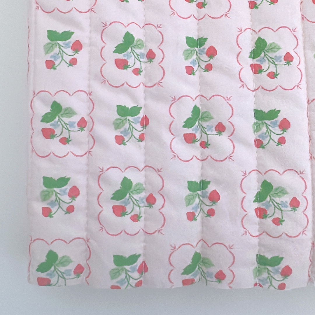 【即納】raspberry quilting / いちご  / キルティングあり＆なし［QU021］