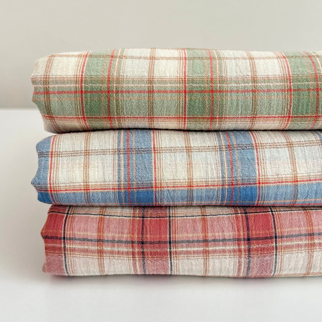 【即納】antique check / コットン / チェック［CO003］