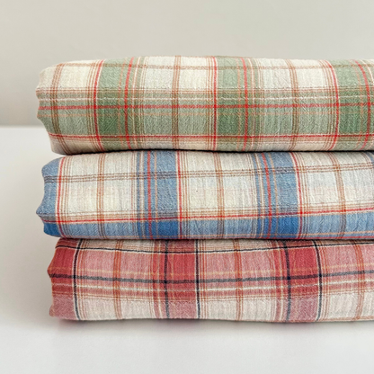 【即納】antique check / コットン / チェック［CO003］