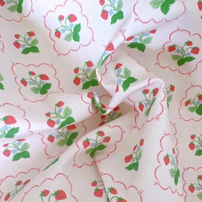 【即納】raspberry quilting / いちご  / キルティングあり＆なし［QU021］