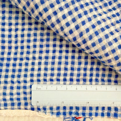 【即納】cherry blue garze / コットン / ガーゼ / チェリー［CO061］