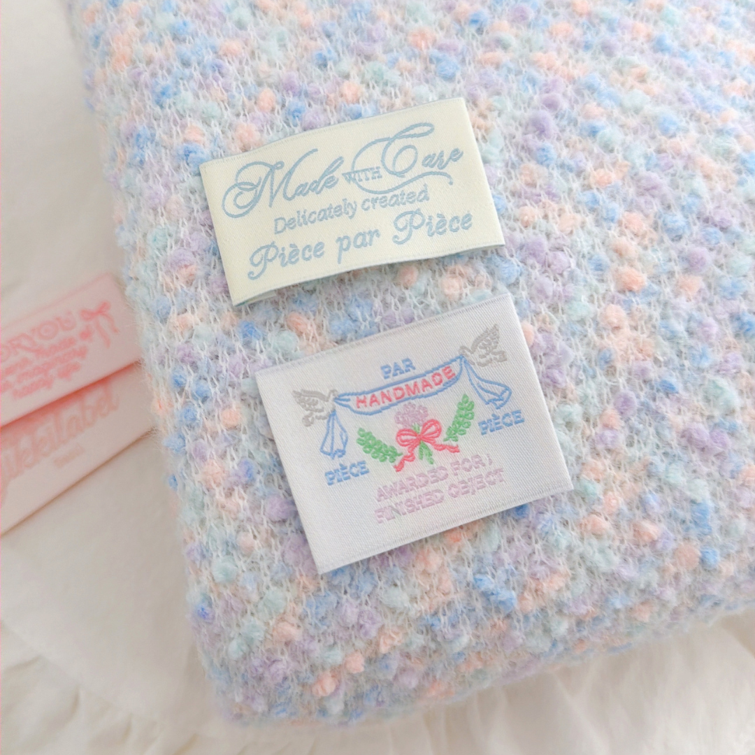 【🪞🪄新作SALE中🧴🫧】soda tweed / パステル / ツイード［TW010］