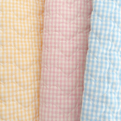 【即納】angel gingham quilting / ハート / ギンガム / cotton / キルティング［QU039］
