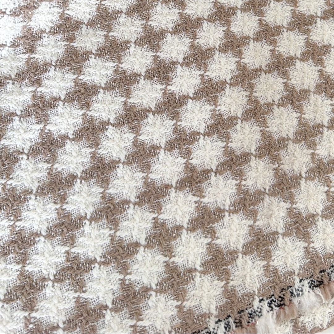 【即納】creamy weave tweed  / ツイード［TW008］