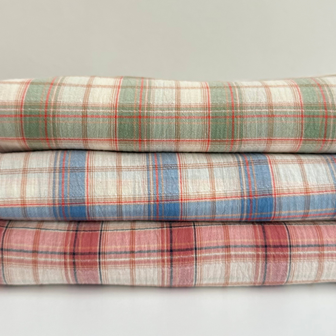 【即納】antique check / コットン / チェック［CO003］