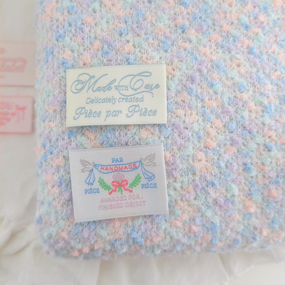 【🪞🪄新作SALE中🧴🫧】soda tweed / パステル / ツイード［TW010］