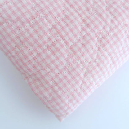 【即納】angel gingham quilting / ハート / ギンガム / cotton / キルティング［QU039］
