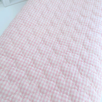 【即納】angel gingham quilting / ハート / ギンガム / cotton / キルティング［QU039］