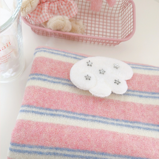 【🪞🪄新作SALE中🧴🫧】dreamy towel stripe / ストライプ / タオル / コットン［CO076］