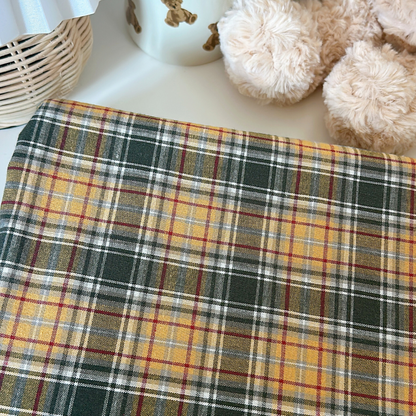 【即納】holiday plaid fabric / コットン / チェック［CO055］