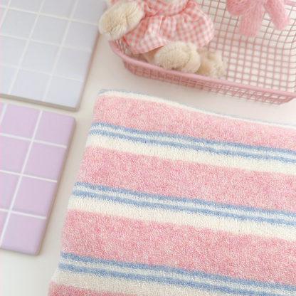 【🪞🪄新作SALE中🧴🫧】dreamy towel stripe / ストライプ / タオル / コットン［CO076］