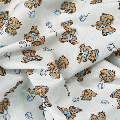 【即納】balloon bear / くまさん  / キルティングあり＆なし［QU015］