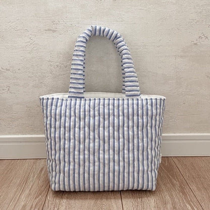 【即納】glitter stripe heart quilting / ストライプ  / ハート / キルティング［QU020］