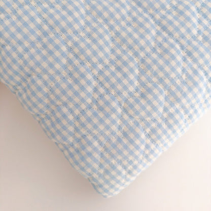 【即納】angel gingham quilting / ハート / ギンガム / cotton / キルティング［QU039］