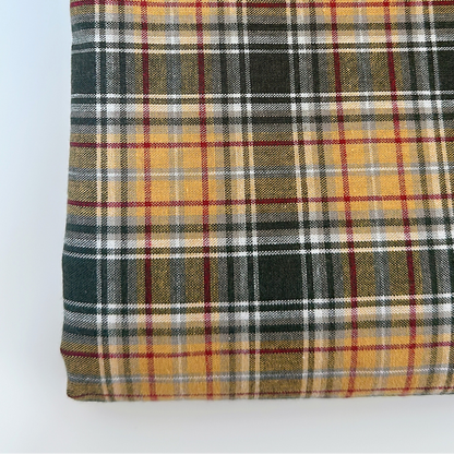 【即納】holiday plaid fabric / コットン / チェック［CO055］
