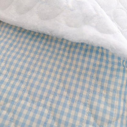 【即納】angel gingham quilting / ハート / ギンガム / cotton / キルティング［QU039］
