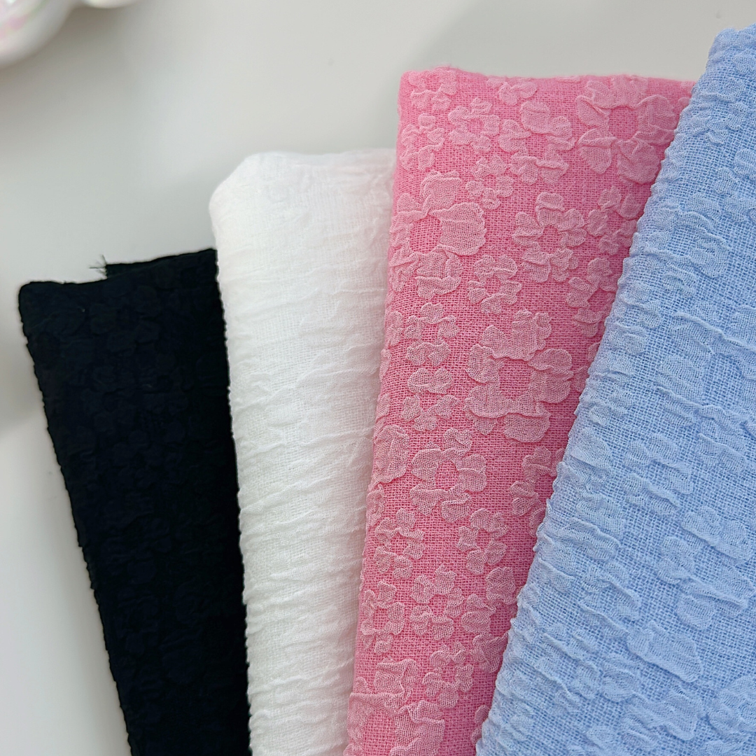 【即納】emboss flower / フラワー / ジャカード［PO011］