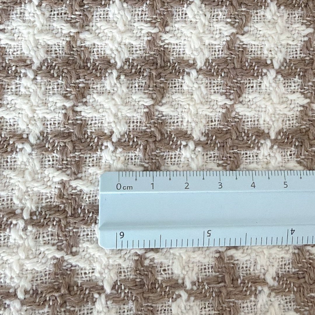 【即納】creamy weave tweed  / ツイード［TW008］