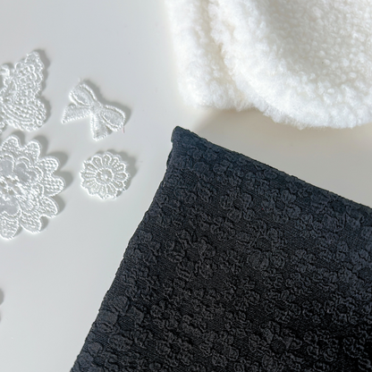 【即納】emboss flower / フラワー / ジャカード［PO011］