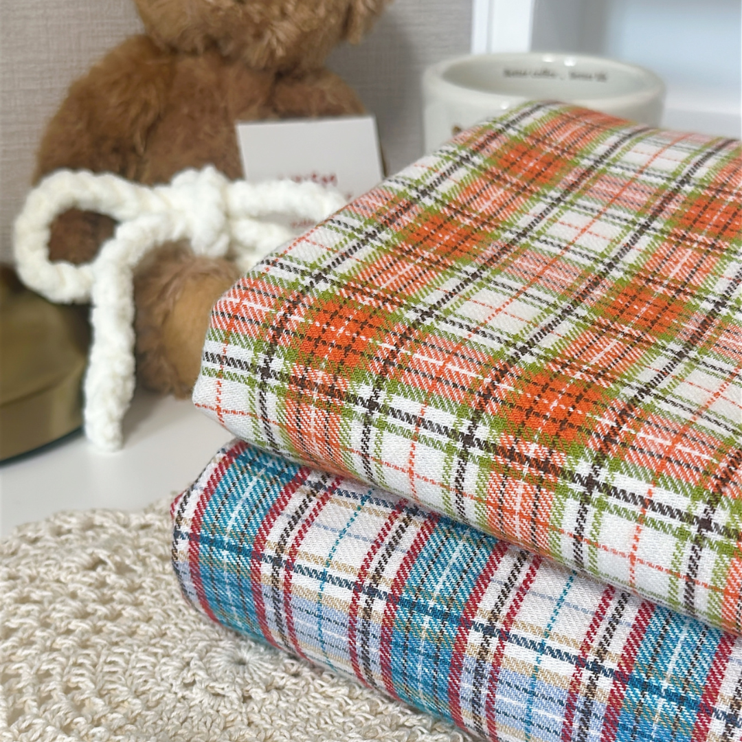 【即納】winter candy check / チェック / コットン［CO030］