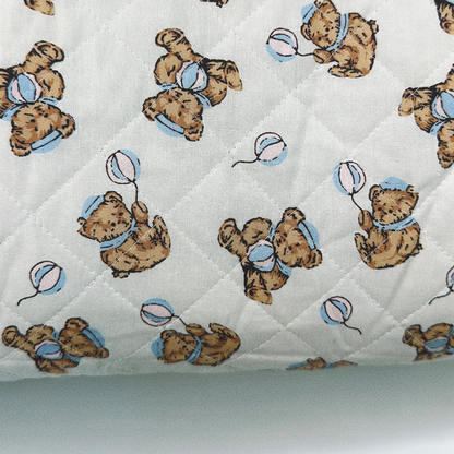 【即納】balloon bear / くまさん  / キルティングあり＆なし［QU015］