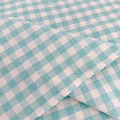 【即納】french gingham ribbon / 刺繍 / コットン / ギンガム / リボン［EM011］