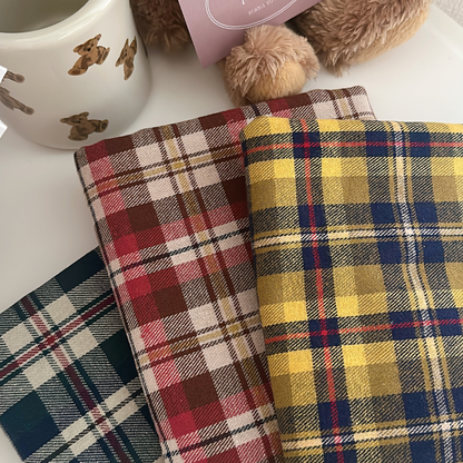 【即納】autumn picnic check / コットン / チェック［CO056］