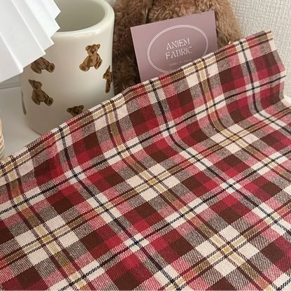 【即納】autumn picnic check / コットン / チェック［CO056］