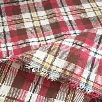 【即納】autumn picnic check / コットン / チェック［CO056］