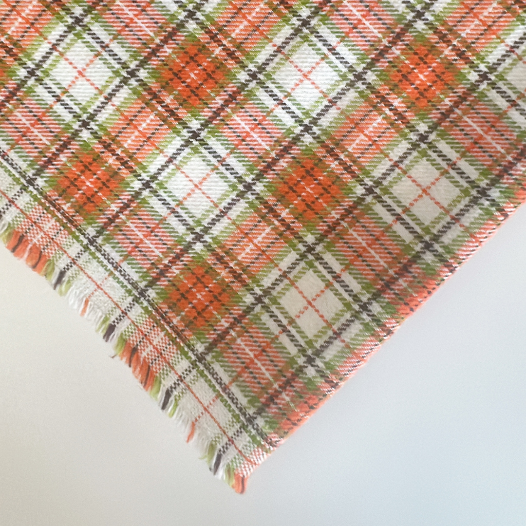 【即納】winter candy check / チェック / コットン［CO030］