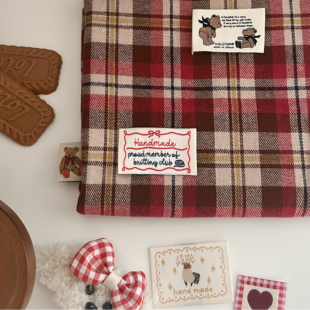 【即納】autumn picnic check / コットン / チェック［CO056］