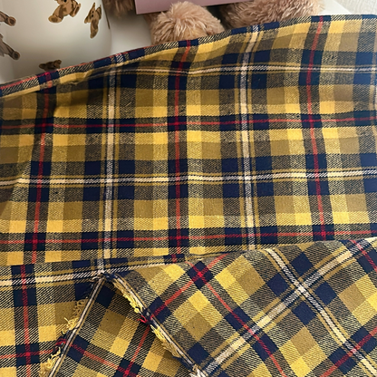 【即納】autumn picnic check / コットン / チェック［CO056］