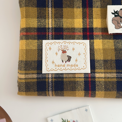 【即納】autumn picnic check / コットン / チェック［CO056］