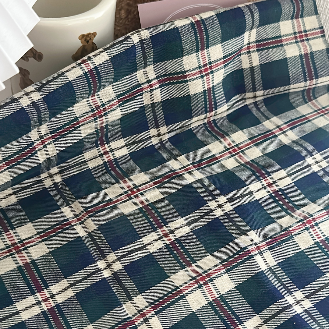 【即納】autumn picnic check / コットン / チェック［CO056］