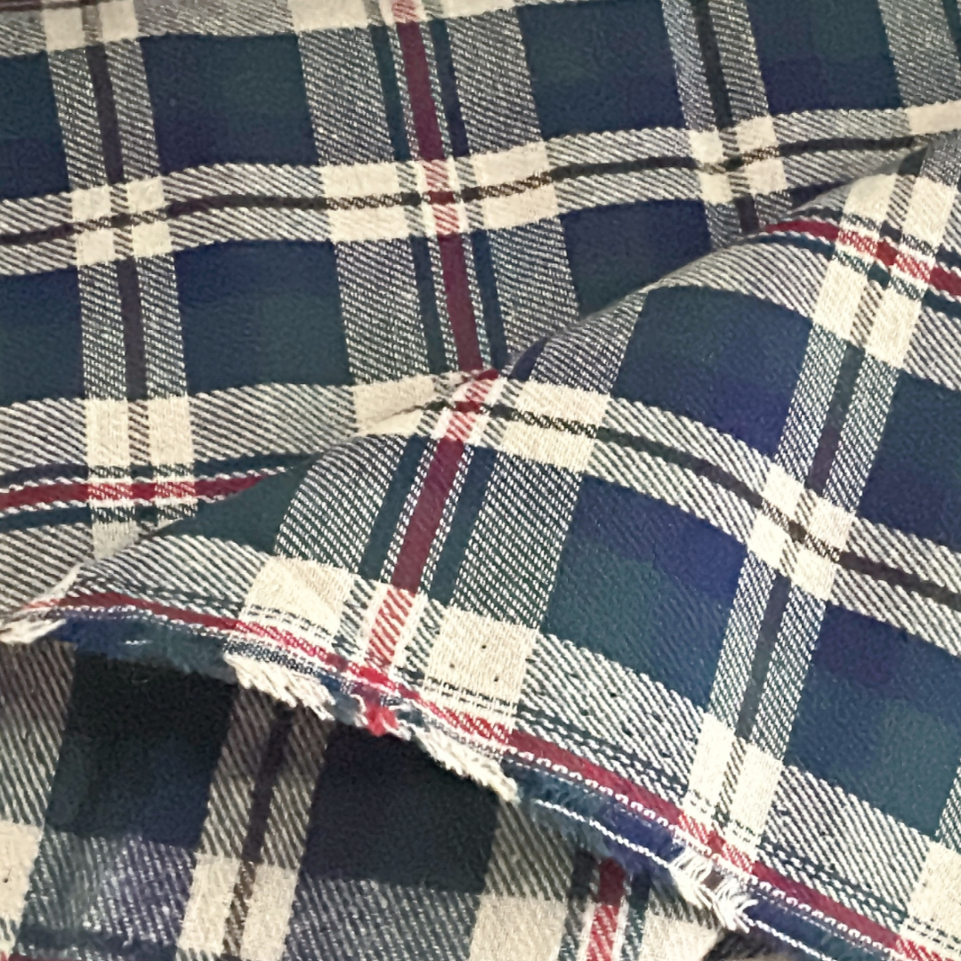 【即納】autumn picnic check / コットン / チェック［CO056］