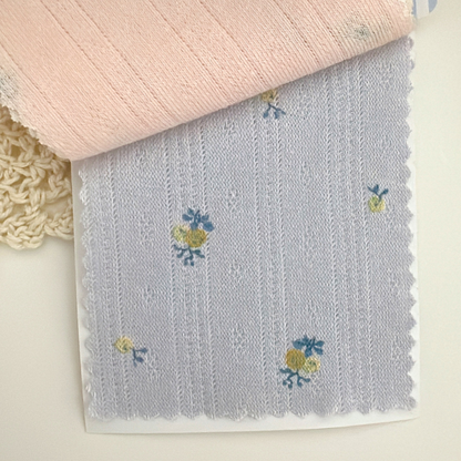 【即納】petite flower eyelet / アイレットニット / フラワー［KN003］