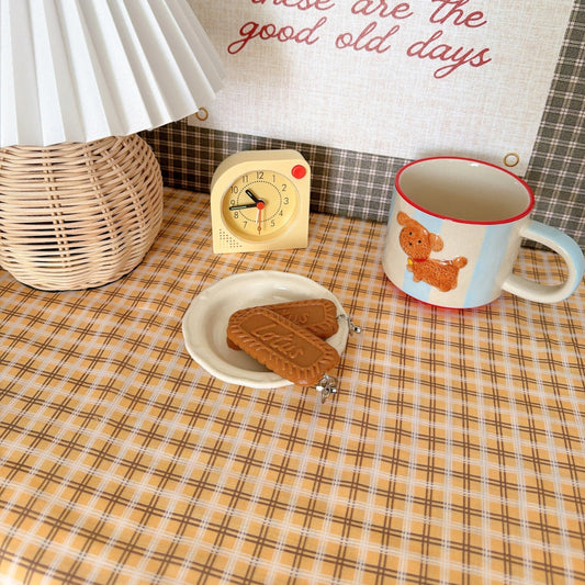 【即納】butter cookie check / ポリエステル / チェック［PO020］